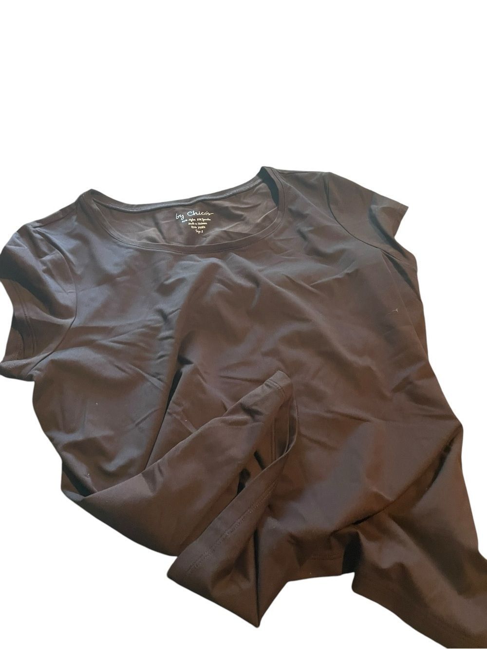Chicos size large (2)Short-Sleeve Crewneck Top like new